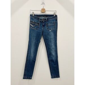 Vintage Diesel Distressed Skinny Jeans